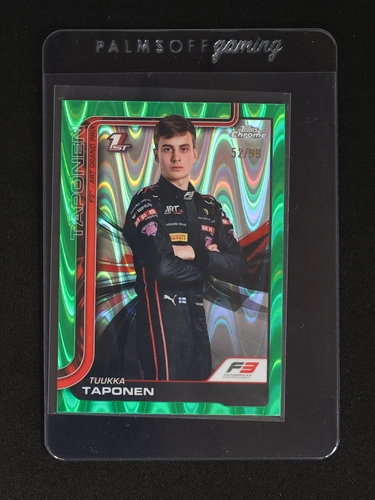 2025 Topps Chrome Formula 1 #62 Tuukka Taponen — front