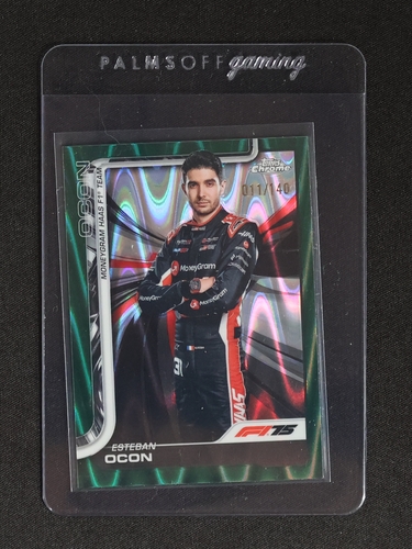 2025 Topps Chrome Formula 1 #13 Esteban Ocon — front