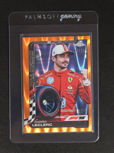 2025 Topps Chrome Formula 1 #118 Charles Leclerc — front