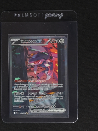 2023 Pokémon TCG Scarlet & Violet Black Bolt Genesect ex #169 — front
