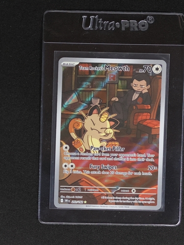 2022 Pokémon Sv10 Destined Rivals #203 Team Rocket's Meowth — front