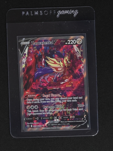 2022 Pokémon Crown Zenith #GG54 Zamazenta V — front
