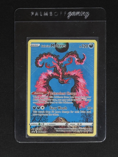 2023 Pokemon SWSH Black Star Promo #284 Galarian Moltres — front