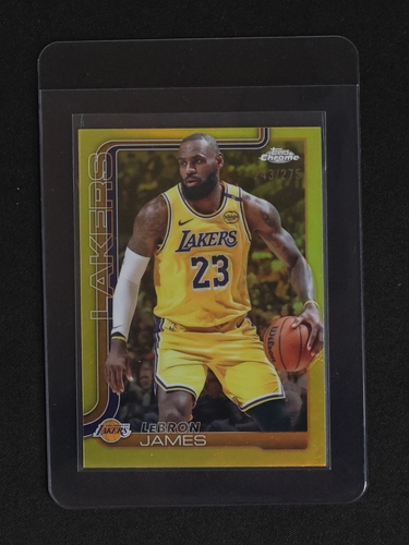 2025-26 Topps Chrome #127 LeBron James — front