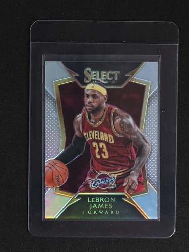 2014-15 Panini Select #57 LeBron James — front