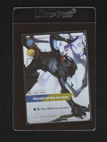 2025 Riftbound League of Legends #308 Viktor, Herald of the Arcane — front