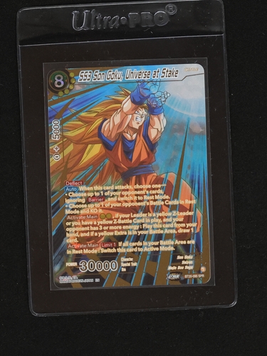 Dragon Ball Super Card Game SS3 Son Goku, Universe at Stake #BT20-095 SPR Power Absorbed — front