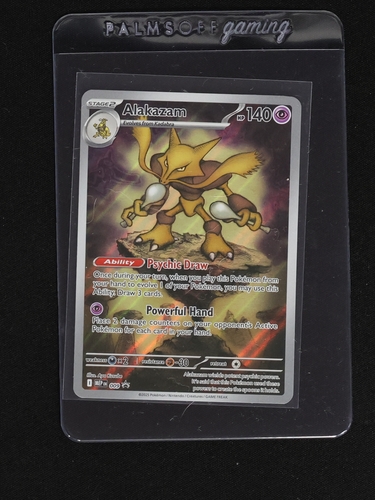 2025 Pokémon #009 Alakazam Mega Evolution Promo — front