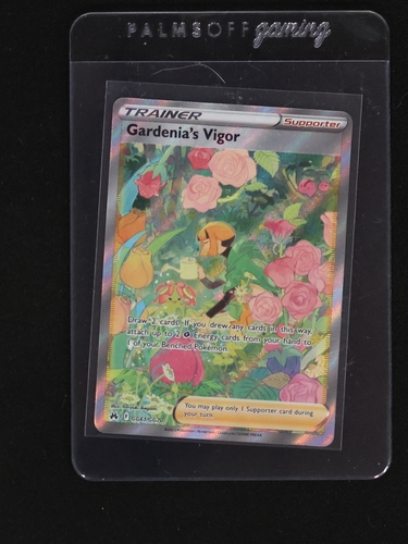 2023 Pokémon Crown Zenith GG61 Gardenia's Vigor — front
