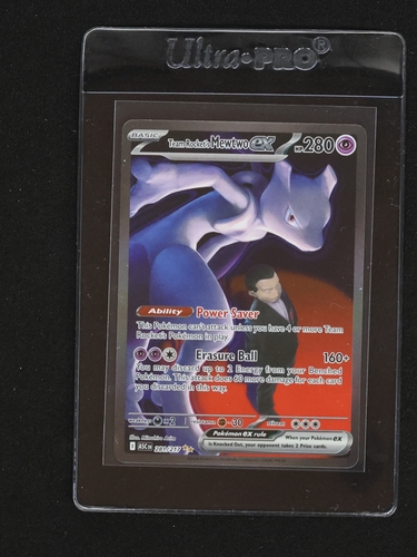 2025 Pokémon TCG Ascended Heroes #281 Team Rocket's Mewtwo EX — front