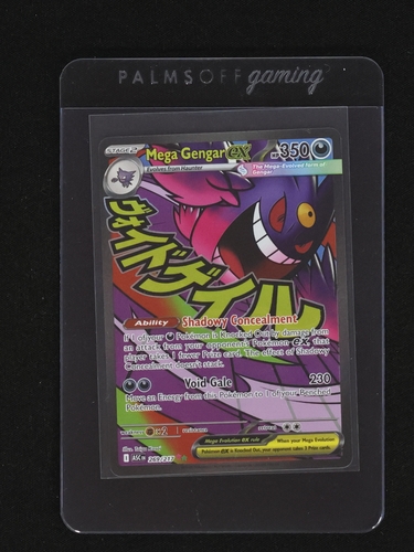 2026 Pokémon Ascended Heroes #269 Mega Gengar EX — front