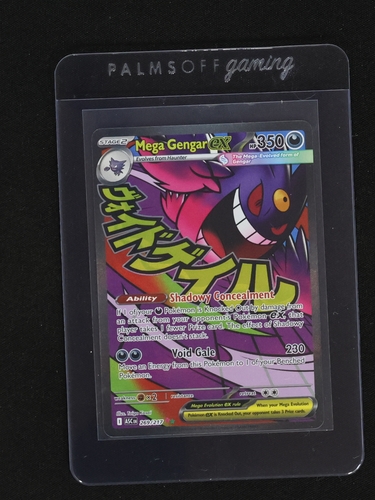 2026 Pokémon Ascended Heroes #269 Mega Gengar EX — front