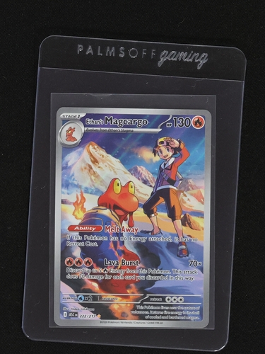 2023 Pokémon TCG Ascended Heroes #222 Ethan's Magcargo — front