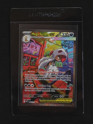 2023 Pokémon TCG Ascended Heroes #285 Mega Scrafty EX — front