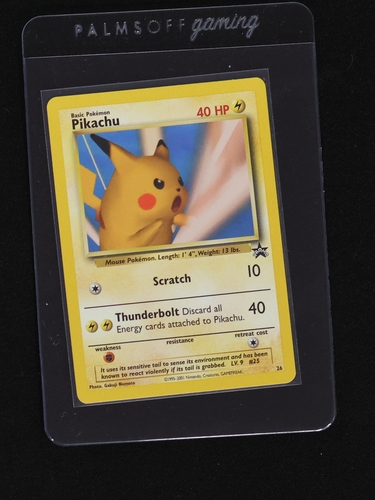 1999 Pokémon #26 Pikachu SNAP Promo — front