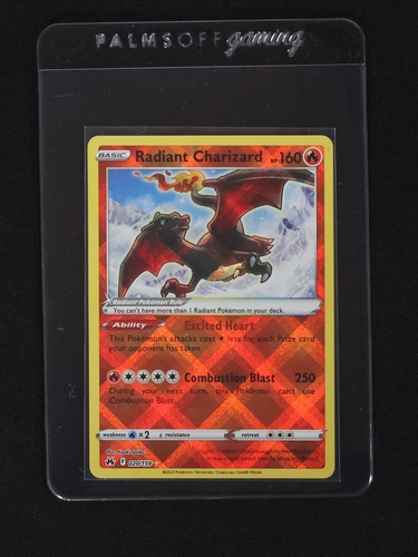 2022 Pokemon TCG Crown Zenith #020 Radiant Charizard — front