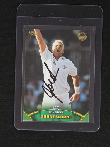 1994 Topps ACB Cricket Contract Shane Warne — front