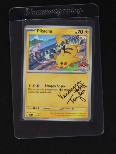 2024 Pokemon TCG #190 Pikachu World Championships Promo — front