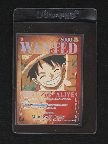 2023 One Piece Card Game Monkey D. Luffy ST01-012 — front