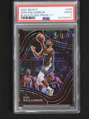 2021 Panini Select #295 Zion Williamson — front