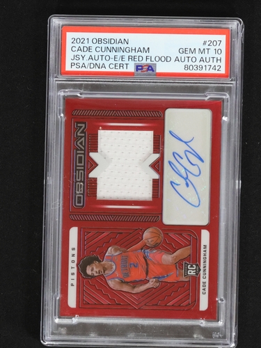 2021 Panini Obsidian #207 Cade Cunningham — front