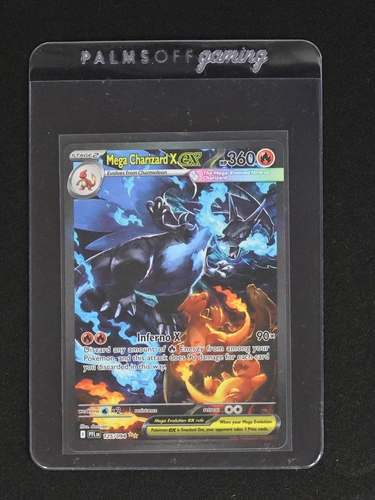 2023 Pokémon #125 Mega Charizard X EX Phantasmal Flames SIR — front