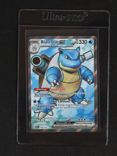 2022 Pokémon Scarlet & Violet 151 #184 Blastoise ex — front