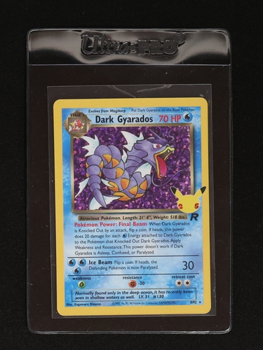 2021 Pokémon Celebrations Classic Collection #8 Dark Gyarados — front