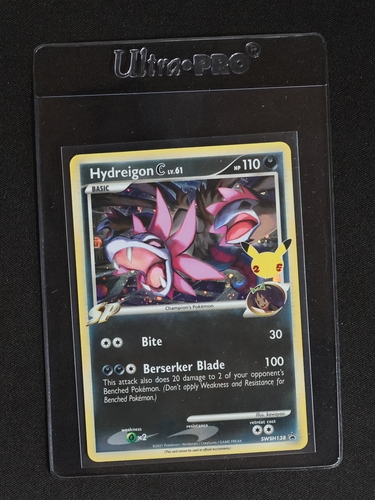 Pokémon TCG SWSH Black Star Promos #SWSH138 Hydreigon C Lv.61 — front