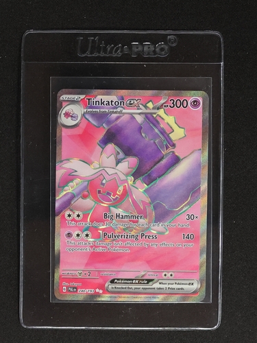 2023 Pokémon Paldea Evolved #240 Tinkaton EX — front