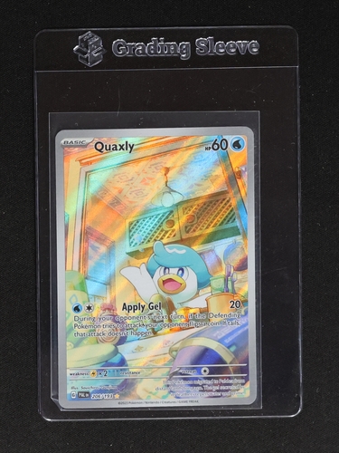 2023 Pokémon SV02 Paldea Evolved #206 Quaxly — front