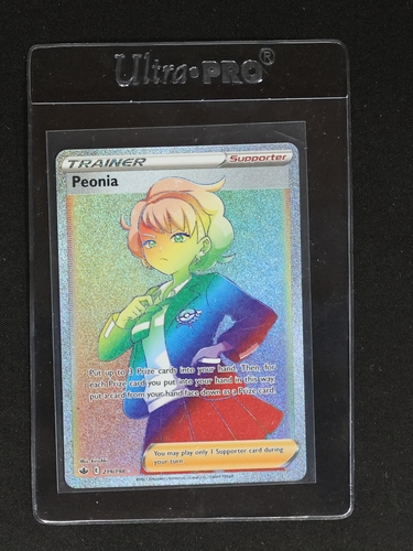 2021 Pokémon SWSH06: Chilling Reign #219/198 Peonia — front