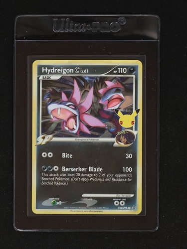 2021 Pokémon TCG Celebrations #SWSH138 Hydreigon C lv.61 — front