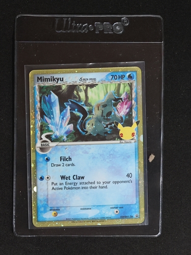 2021 Pokémon SWSH136 Mimikyu Delta Species — front