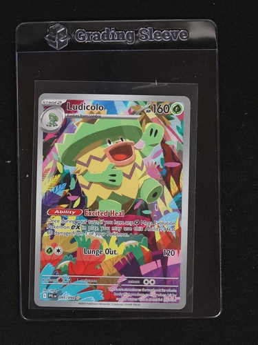 2023 Pokemon TCG ME02: Phantasmal Flames #095/094 Ludicolo — front