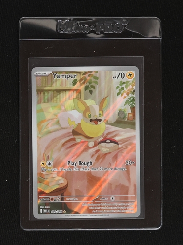 2023 Pokémon Scarlet & Violet Phantasmal Flames #099 Yamper — front