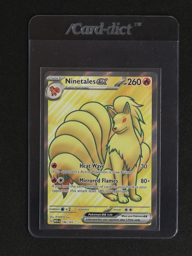 2024 Pokémon Scarlet & Violet 151 #186 Ninetales EX — front