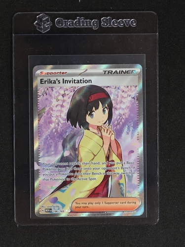 2023 Pokémon Scarlet & Violet 151 #196 Erika's Invitation — front