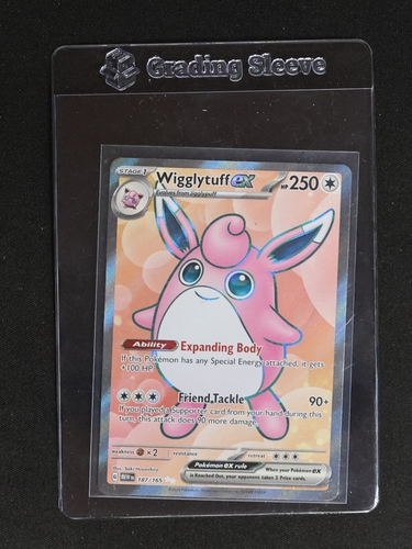 2023 Pokémon Scarlet & Violet 151 #187 Wigglytuff EX — front