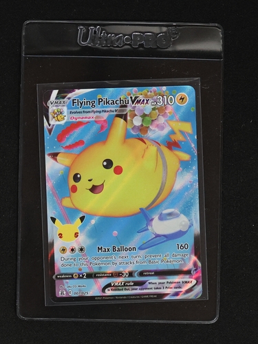 2021 Pokémon Celebrations #007 Flying Pikachu VMAX — front