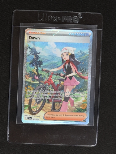 Pokémon TCG 2023 Me02: Phantasmal Flames #129 Dawn — front