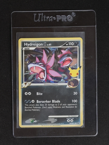 2021 Pokémon TCG SWSH138 Hydreigon C lv.61 — front