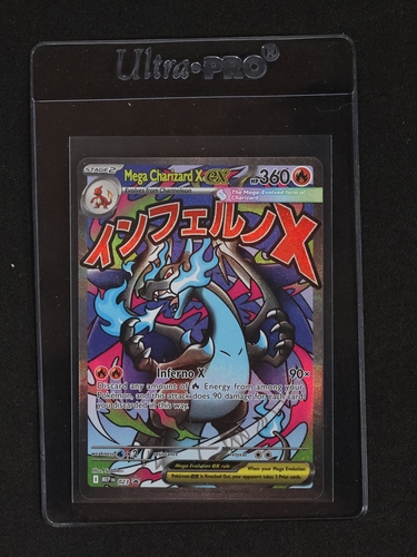 2025 Pokémon MEP Mega Charizard X ex #023 Promo — front