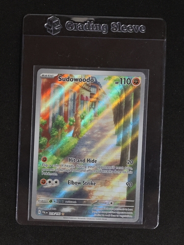 2023 Pokémon SV02: Paldea Evolved #219 Sudowoodo Illustration Rare — front