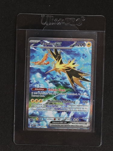2023 Pokémon TCG Scarlet & Violet 151 #202/165 Zapdos EX — front