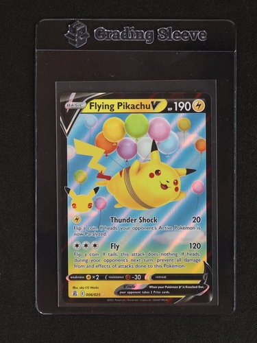 2021 Pokémon Celebrations #006/025 Flying Pikachu V — front