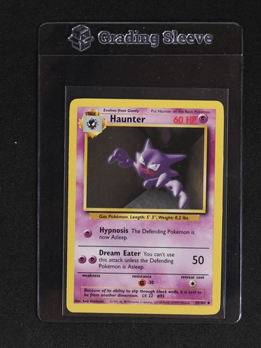 1999 Pokémon #29 Haunter — front