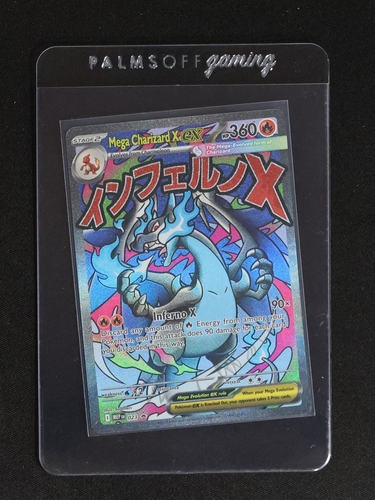 2025 Pokémon Mega Charizard X ex #023 Phantasmal Flames UPC Promo — front