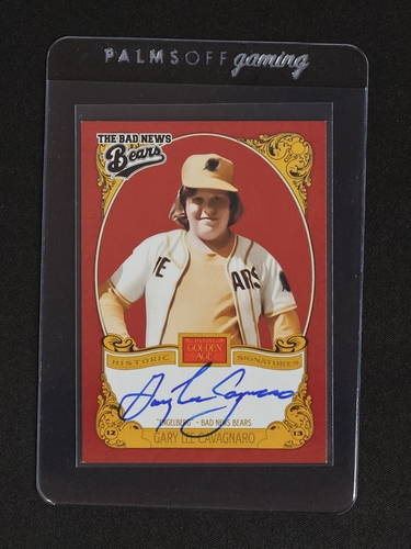 2013 Panini Golden Age Historic Signatures #GLC Gary Lee Cavagnaro — front