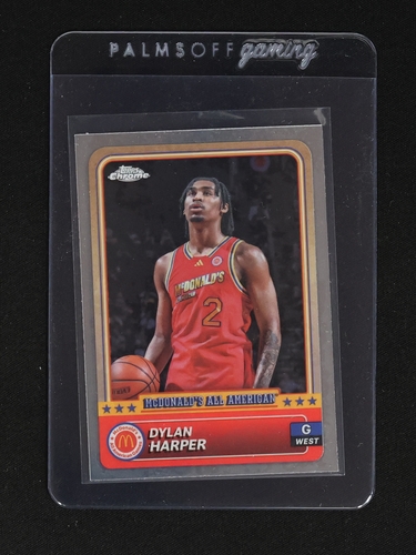 2024 Topps Chrome McDonald's All American #38 Dylan Harper — front